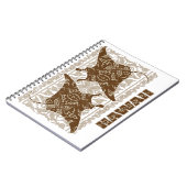 Tribal-Manta-Ray Notitieboek (Linkerzijde)