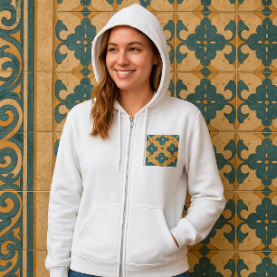 Tribal Mask Afrikaans etnisch gezichtspatroon Hoodie