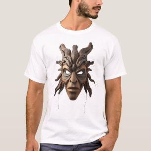 Tribal Mask Art - Omarm culturele schoonheid T-shirt