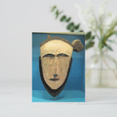 Tribal Mask CB Briefkaart (Staand voorkant)