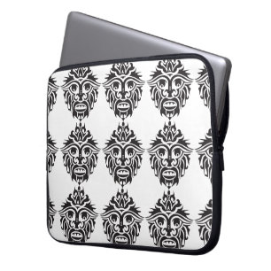 Tribal Mask - Neoprene Laptophoes 15 inch Laptop Sleeve