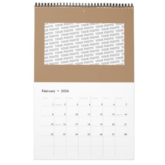 Tribal MAYA oud maskerpatroon 1 Kalender (Feb 2026)