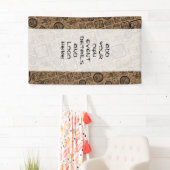Tribal MAYA oud maskerpatroon 1 Spandoek (Insitu)