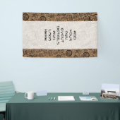 Tribal MAYA oud maskerpatroon 1 Spandoek (Beurs)