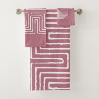 Tribal Maze Bad Handdoek