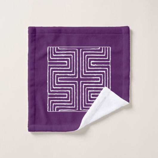 Tribal Maze Bad Handdoek (Wasdoekje)