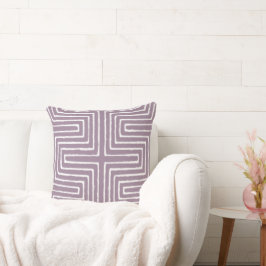 Tribal Maze Mud Cloth Pattern African Kussen