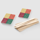 Tribal Maze Pan African Pattern Mud Cloth Handwaaier (Niet-gemonteerd)