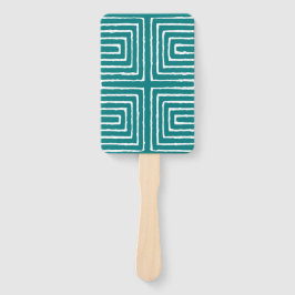 Tribal Maze Pan African Pattern Mud Cloth Handwaaier