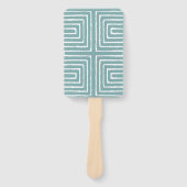 Tribal Maze Pan African Pattern Mud Cloth Handwaaier (Voorkant)