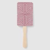 Tribal Maze Pan African Pattern Mud Cloth Handwaaier (Achterkant)