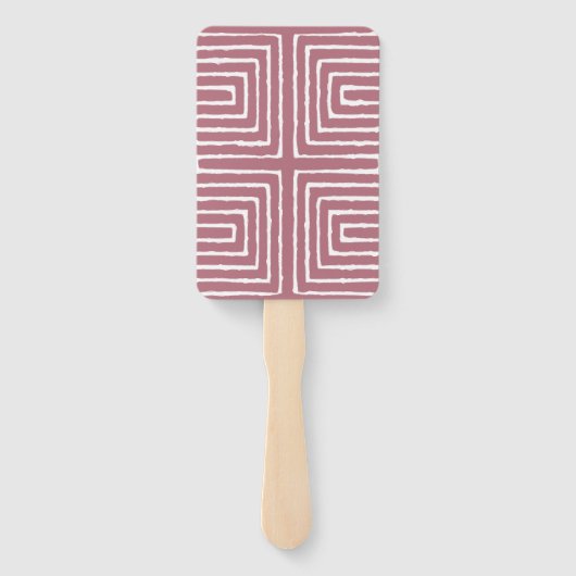 Tribal Maze Pan African Pattern Mud Cloth Handwaaier (Achterkant)