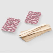 Tribal Maze Pan African Pattern Mud Cloth Handwaaier (Niet-gemonteerd)