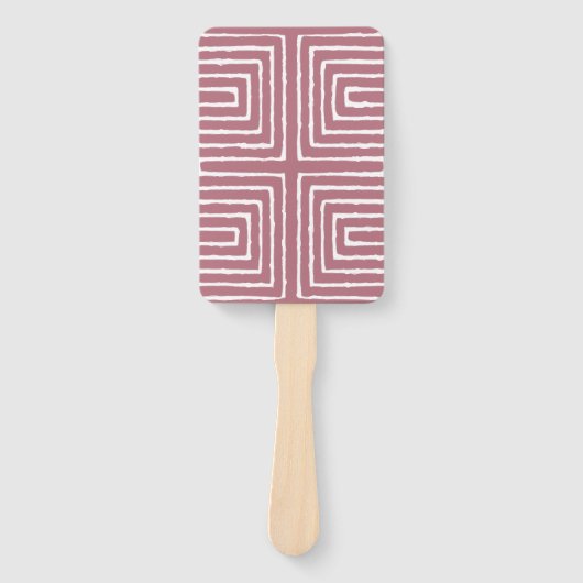 Tribal Maze Pan African Pattern Mud Cloth Handwaaier (Voorkant)