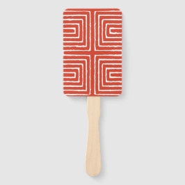 Tribal Maze Pan African Pattern Mud Cloth Handwaaier