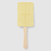 Tribal Maze Pan African Pattern Mud Cloth Handwaaier (Achterkant)