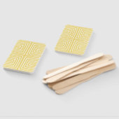 Tribal Maze Pan African Pattern Mud Cloth Handwaaier (Niet-gemonteerd)