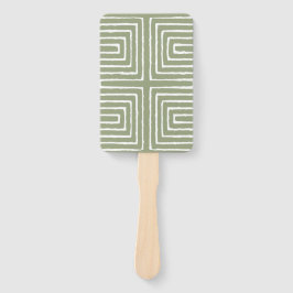 Tribal Maze Pan African Pattern Mud Cloth Handwaaier