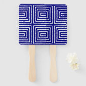 Tribal Maze Pan African Pattern Mud Cloth Handwaaier (Voorkant en achterkant)