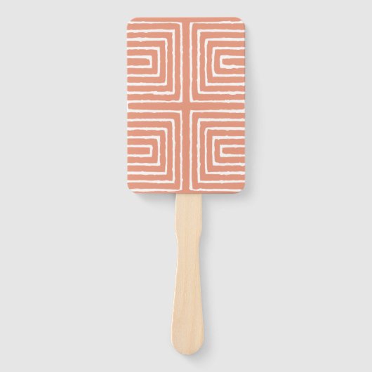 Tribal Maze Pan African Pattern Mud Cloth Handwaaier (Voorkant)