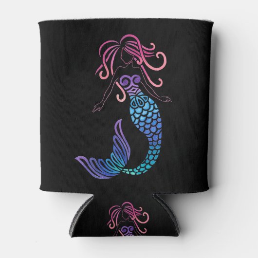 Tribal Mermaid Blikjeskoeler (Voorkant)