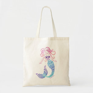 Tribal Mermaid Tote Bag