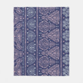 Tribal Mexicaans, etnisch naadloos patroon. Fleece Deken (Voorkant)