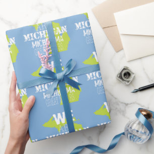 Tribal Michigan Michigama Great Waters Up North Cadeaupapier