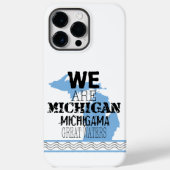 Tribal Michigan Michigama Great Waters Up North Case-Mate iPhone Case (Achterkant)
