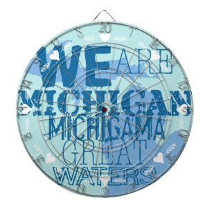 Tribal Michigan Michigama Great Waters Up North Dartbord