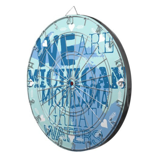 Tribal Michigan Michigama Great Waters Up North Dartbord (Voorkant Rechts)