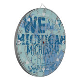 Tribal Michigan Michigama Great Waters Up North Dartbord (Voorkant Links)