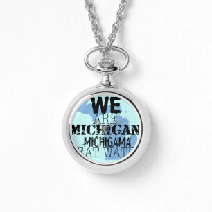 Tribal Michigan Michigama Great Waters Up North Horloge