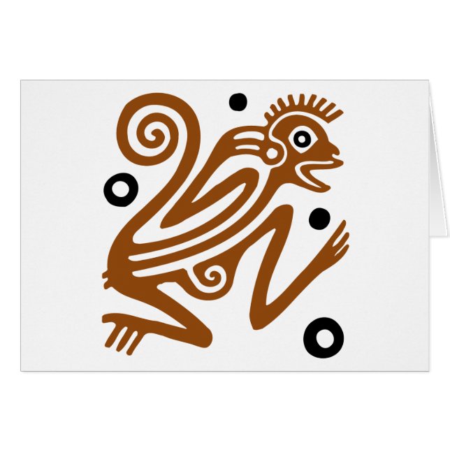 Tribal Monkey (Voorkant Horizontaal)