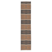 Tribal Motif Mud Cloth Print Korte Tafelloper (Voorkant)