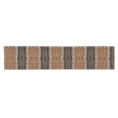 Tribal Motif Mud Cloth Print Korte Tafelloper (Horizontaal)