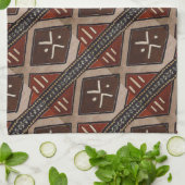 Tribal Motif Print Theedoek (Gevouwen)