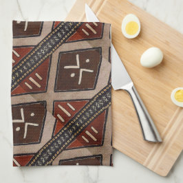 Tribal Motif Print Theedoek
