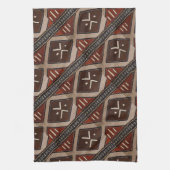 Tribal Motif Print Theedoek (Verticaal)