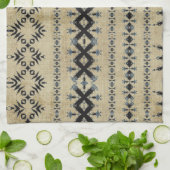 Tribal Mud Cloth 01 Theedoek (Gevouwen)