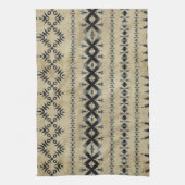 Tribal Mud Cloth 01 Theedoek (Verticaal)