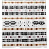 Tribal Mud Cloth Douchegordijn (Voorkant)