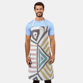 Tribal Mud Cloth Schort (Gedragen)