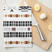 Tribal Mud Cloth Theedoek (Quarter Fold)