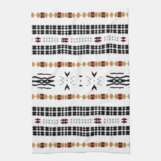 Tribal Mud Cloth Theedoek (Verticaal)