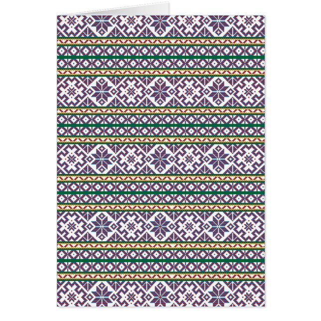Tribal Multicolored antieke symbool volkskunst des (Voorkant)