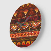 Tribal naadloos ontwerp voor verschillende toepass grote klok (Hoek)