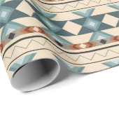 Tribal, Native American, Everlasting Life Cadeaupapier (Rol Hoek)