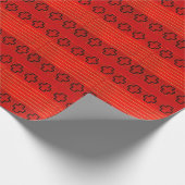 Tribal Native American Southwest Weaving Navajo Cadeaupapier (Hoek)