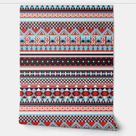 Tribal Native Amerikaans Zuidwest Patroon Behang